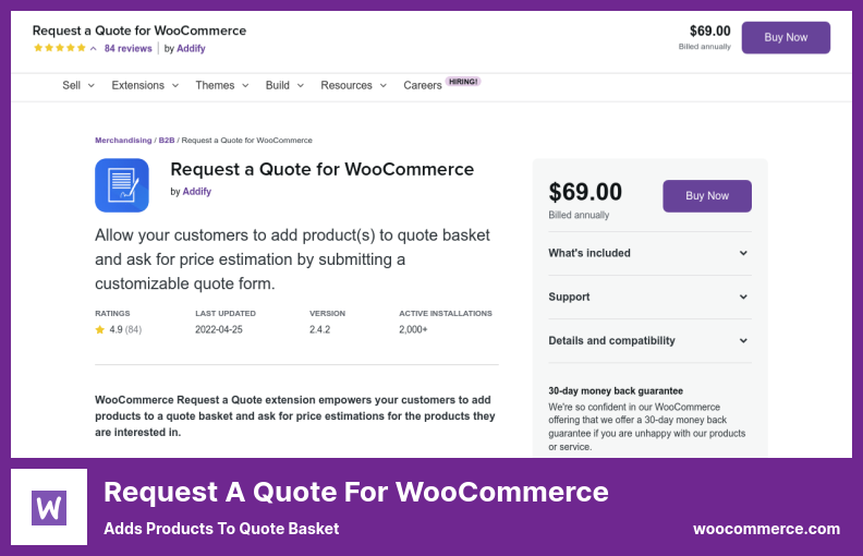 Minta Penawaran untuk Plugin WooCommerce - Tambahkan Produk ke Keranjang Penawaran