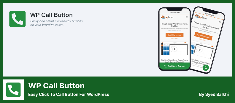 Plugin Tombol Panggilan WP - Tombol Klik untuk Memanggil Mudah untuk WordPress