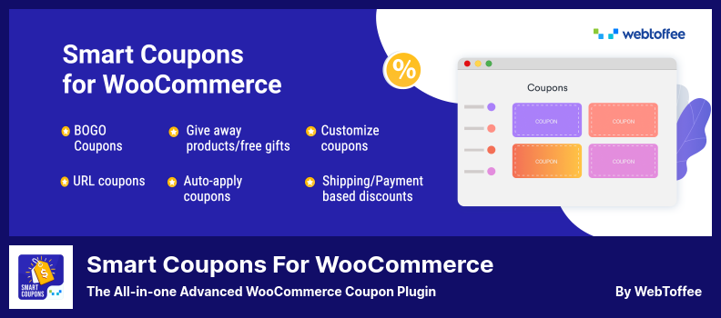 Kupon Cerdas untuk Plugin WooCommerce - Plugin Kupon WooCommerce Canggih All-in-one