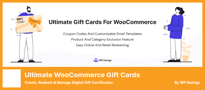 Plugin Kartu Hadiah WooCommerce Ultimate - Buat, Tukarkan & Kelola Sertifikat Hadiah Digital