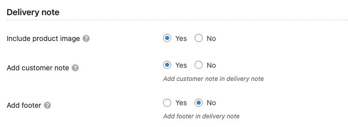 notatka dostawy woocommerce