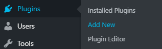 Aggiunta di nuovi plugin dal backend di WordPress