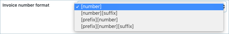Format du numéro de facture proforma WooCommerce