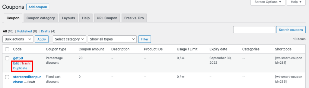 WooCommerce 고급 쿠폰 관리