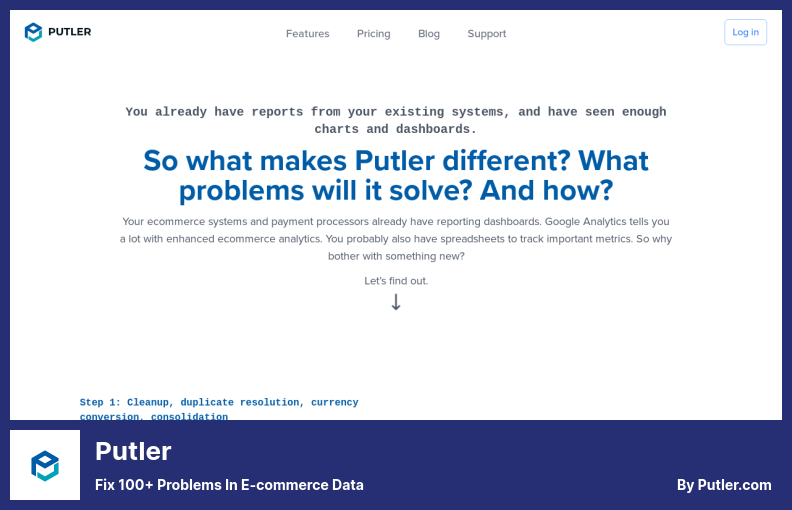 Plugin Putler - Résoudre plus de 100 problèmes dans les données de commerce électronique