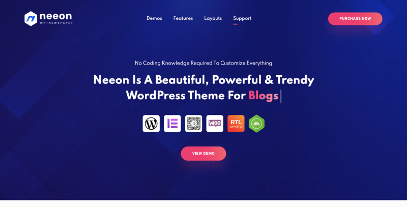 neon-wordpress-theme