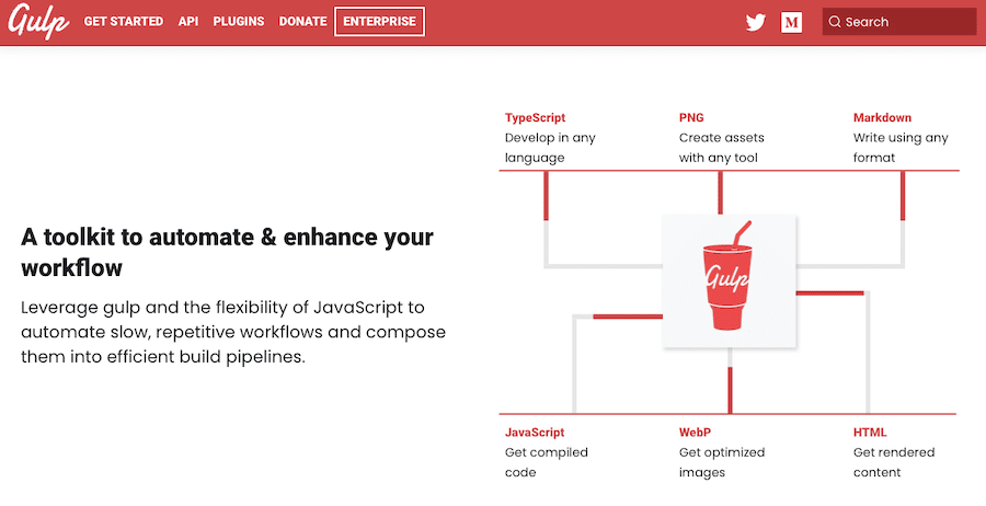 Gulp web sitesi