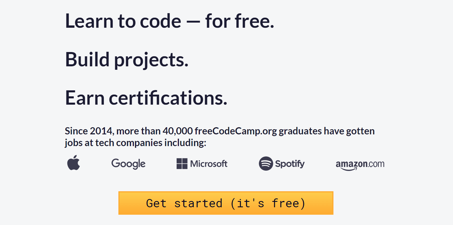 如何在線學習編碼：freeCodeCamp