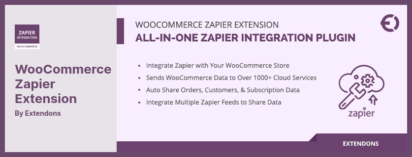 WooCommerce Zapier 擴展插件 - 一個多合一的 Zapier 集成插件