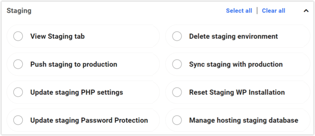 i ruoli creano un nuovo ruolo di staging personalizzato