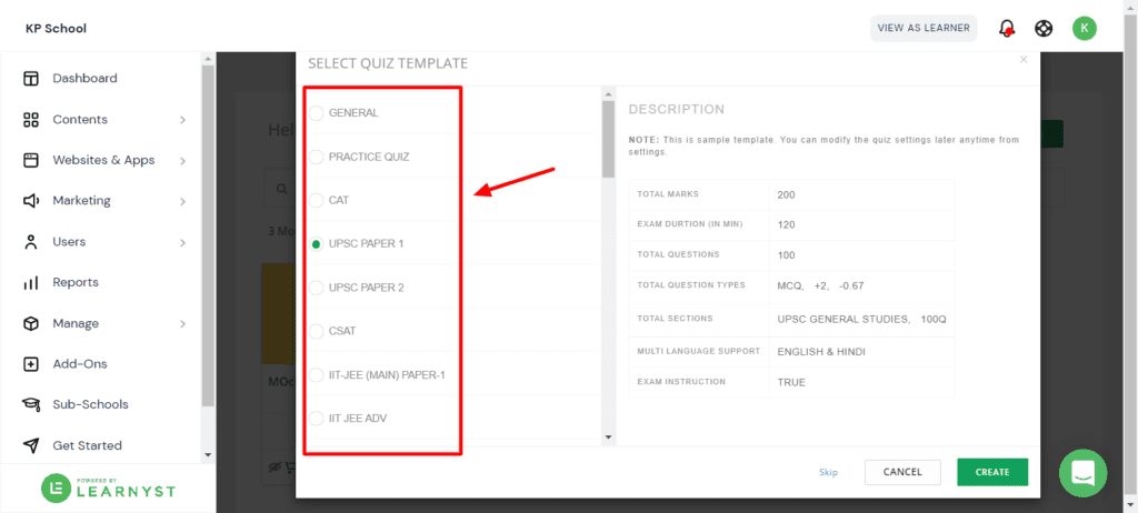 Tes Mock Terpelajar