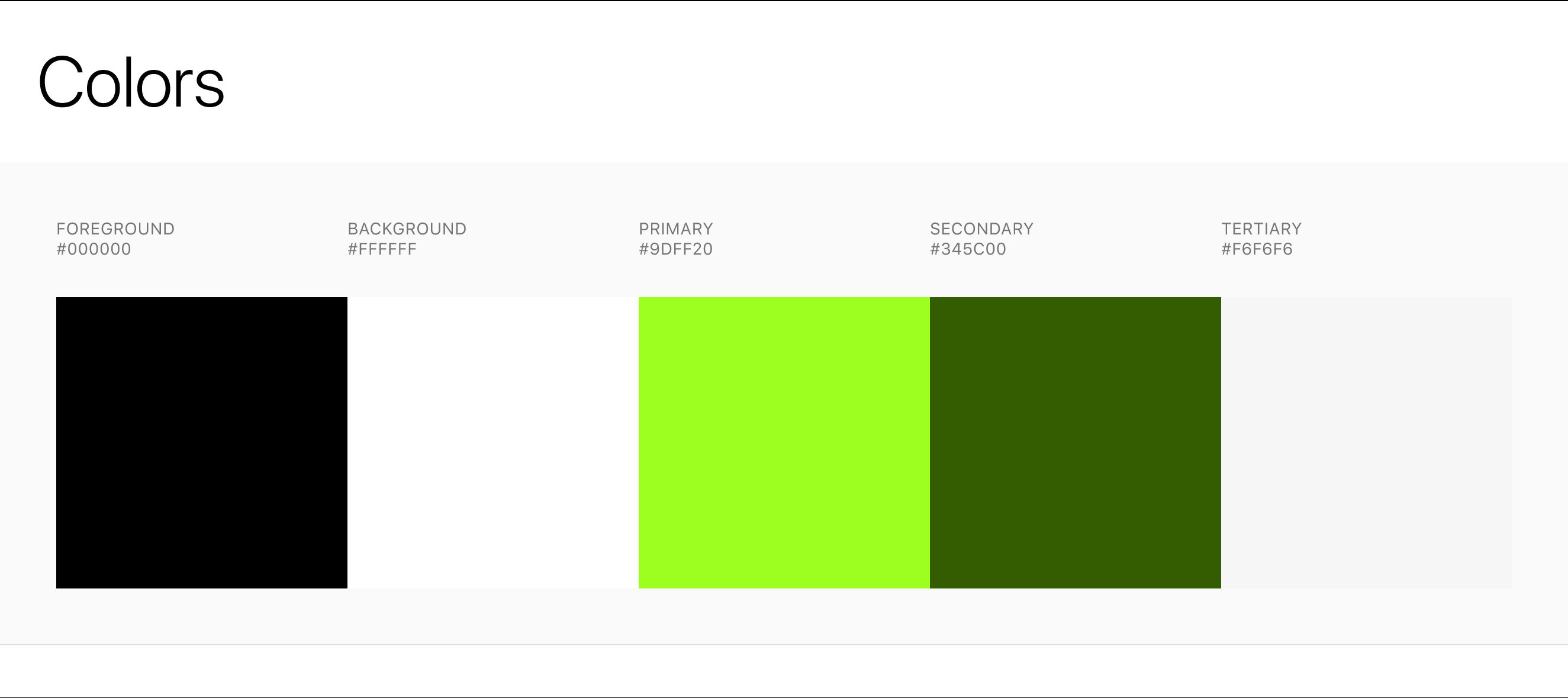 Veinte veintitrés colores predeterminados