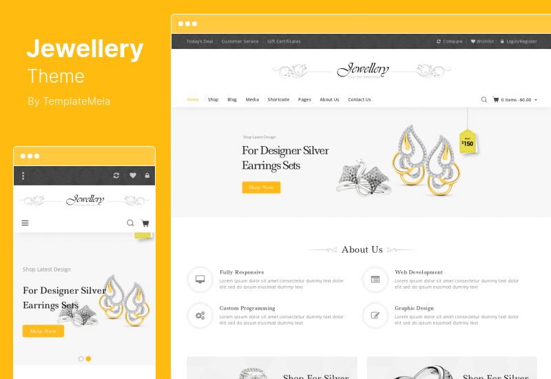 Thème Bijoux - Thème WooCommerce Responsive