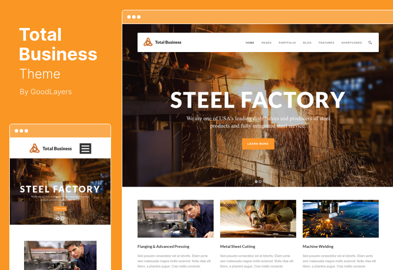 Total Business Theme - Tema WordPress Serbaguna