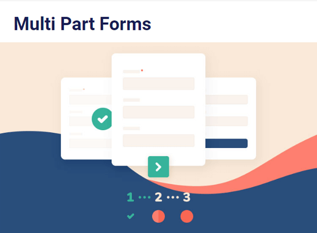 Multi Part Addon Habilite a visualização de entrada nos formulários de várias partes do WordPress