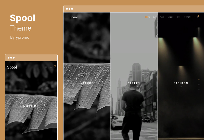 Spool Theme - Tema de WordPress para estudios de cine y cineastas