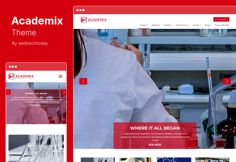 ธีม Academix - ธีม WordPress อเนกประสงค์