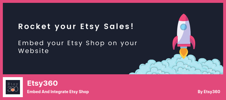 ปลั๊กอิน Etsy360 - ฝังและผสานรวม Etsy Shop