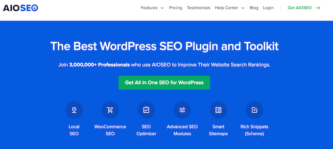 WordPress 用 AIOSEO SEO プラグイン