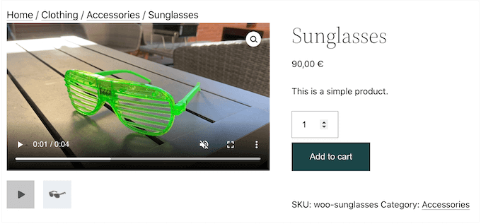 Ein Beispiel für ein von WooCommerce vorgestelltes Video