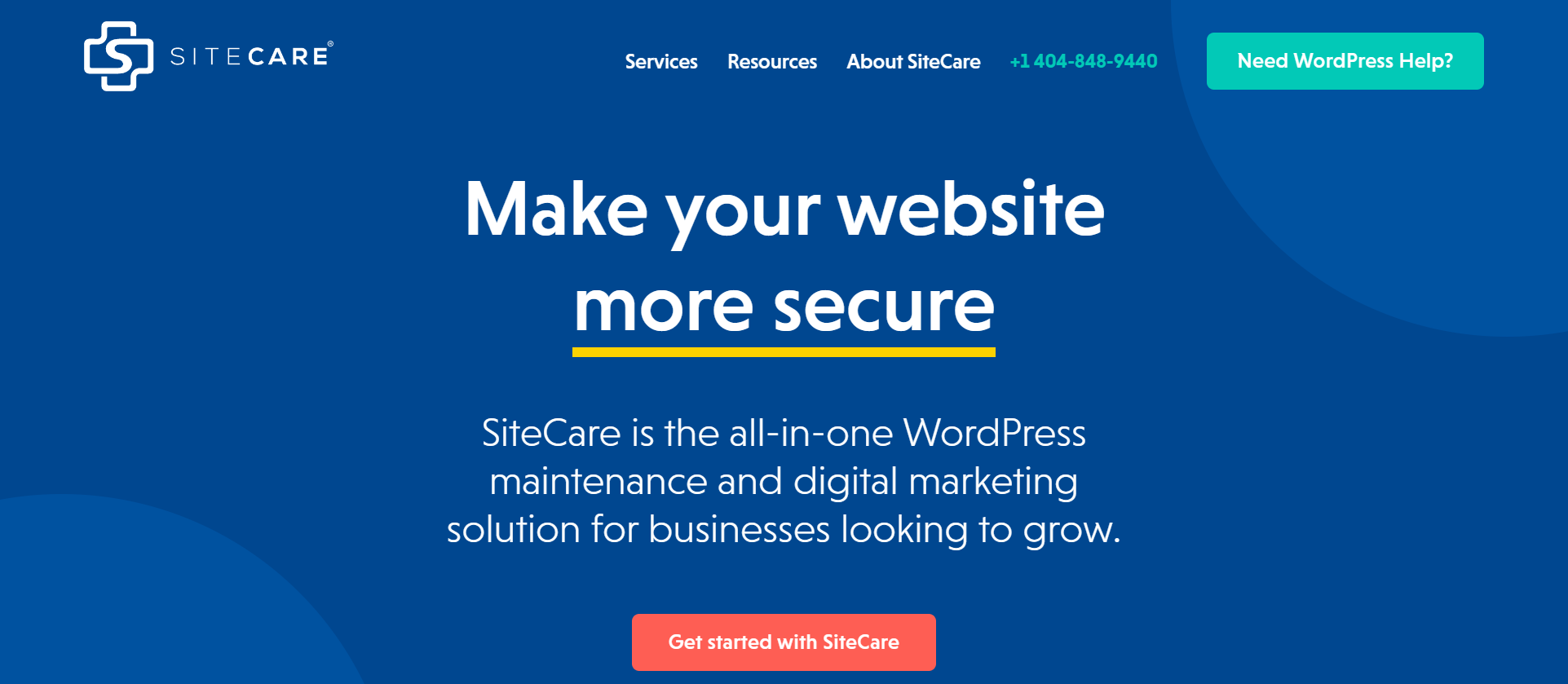 Sitecare WordPress-Dienste