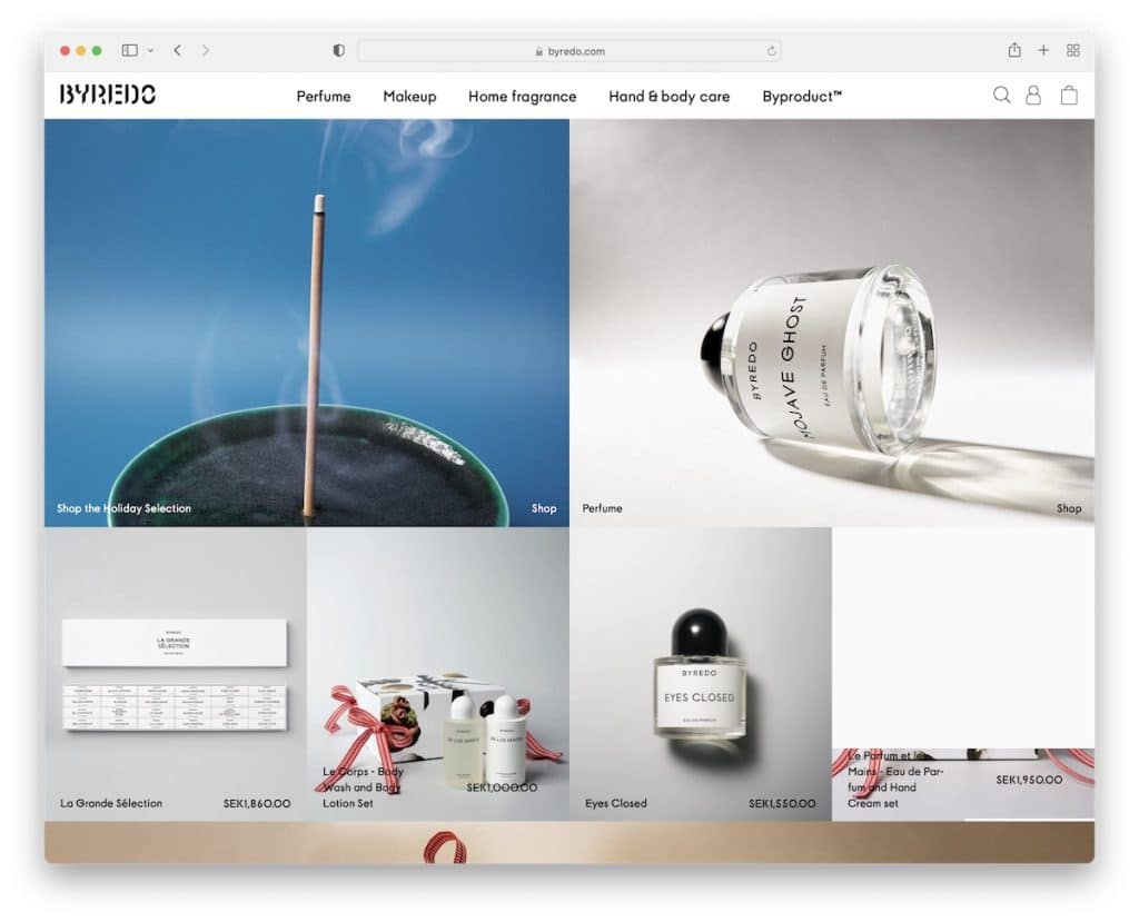 byredo Magento-Website