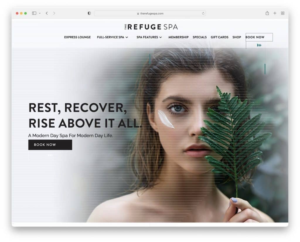 le site du refuge spa