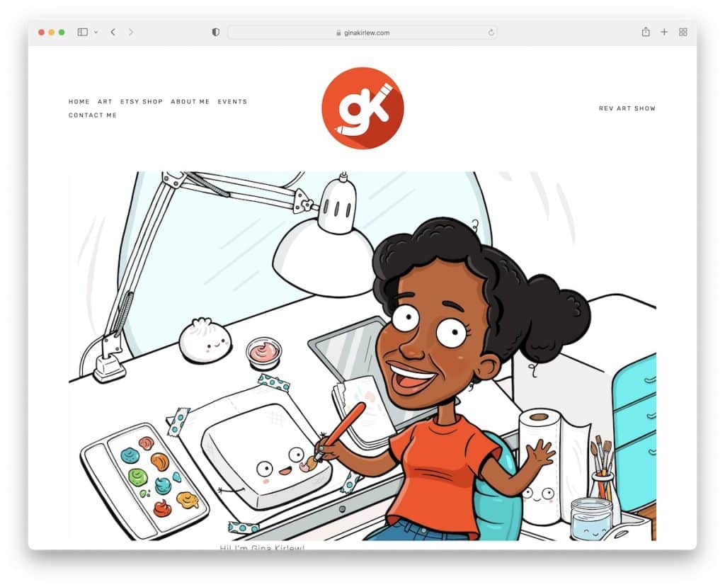 site web du service gina kirlew