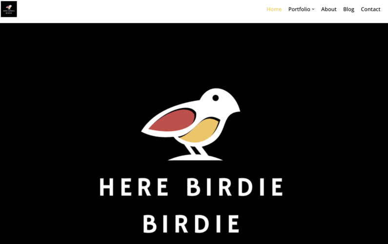 Here Birdie Birdie 示例网站