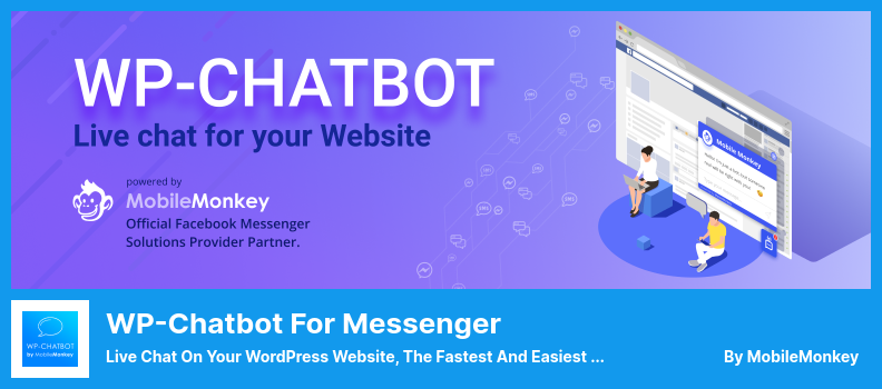 WP-Chatbot สำหรับปลั๊กอิน Messenger - แชทสดบนเว็บไซต์ WordPress ของคุณ วิธีที่เร็วและง่ายที่สุด