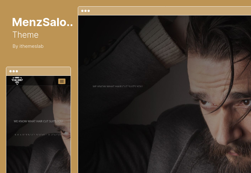 Motyw MenzSalon - Motyw WordPress dla salonu fryzjerskiego
