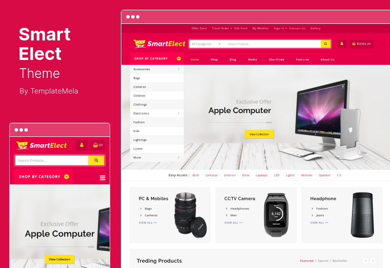 SmartElect Theme - Многоцелевая тема WooCommerce