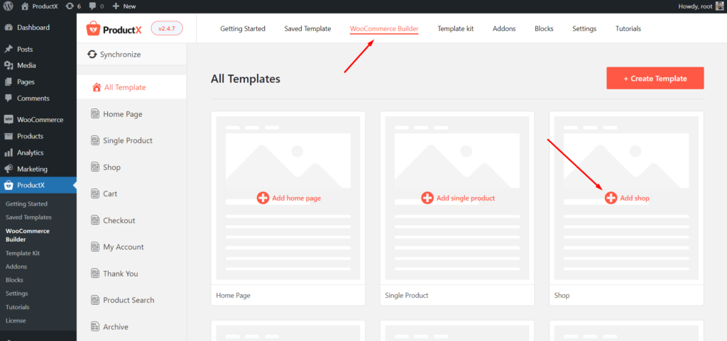 Start Creating a Custom Template