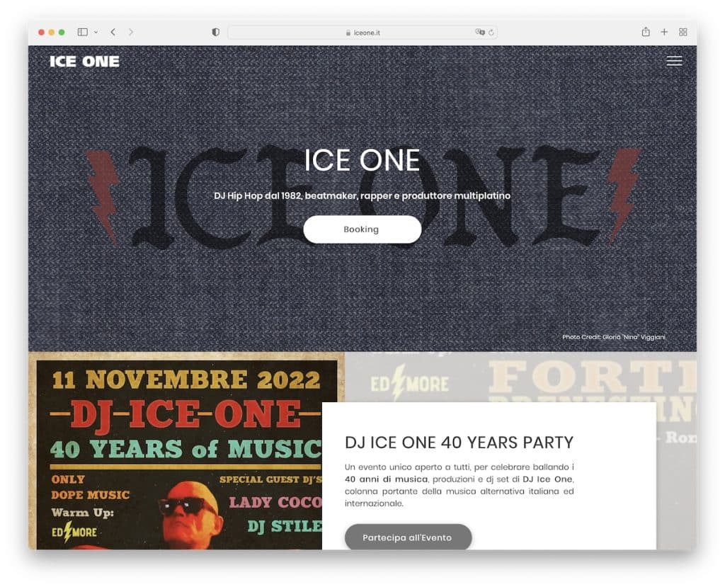 site web ice one dj