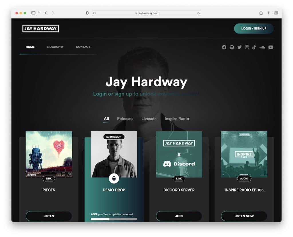 site de jay hardway dj