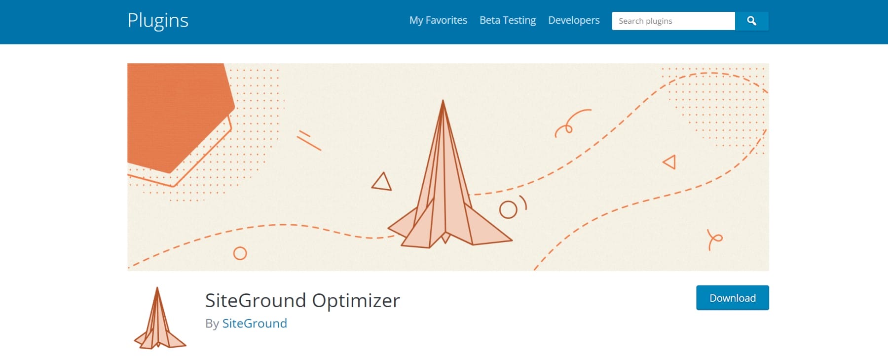 Plugin d'optimisation WordPress SiteGround