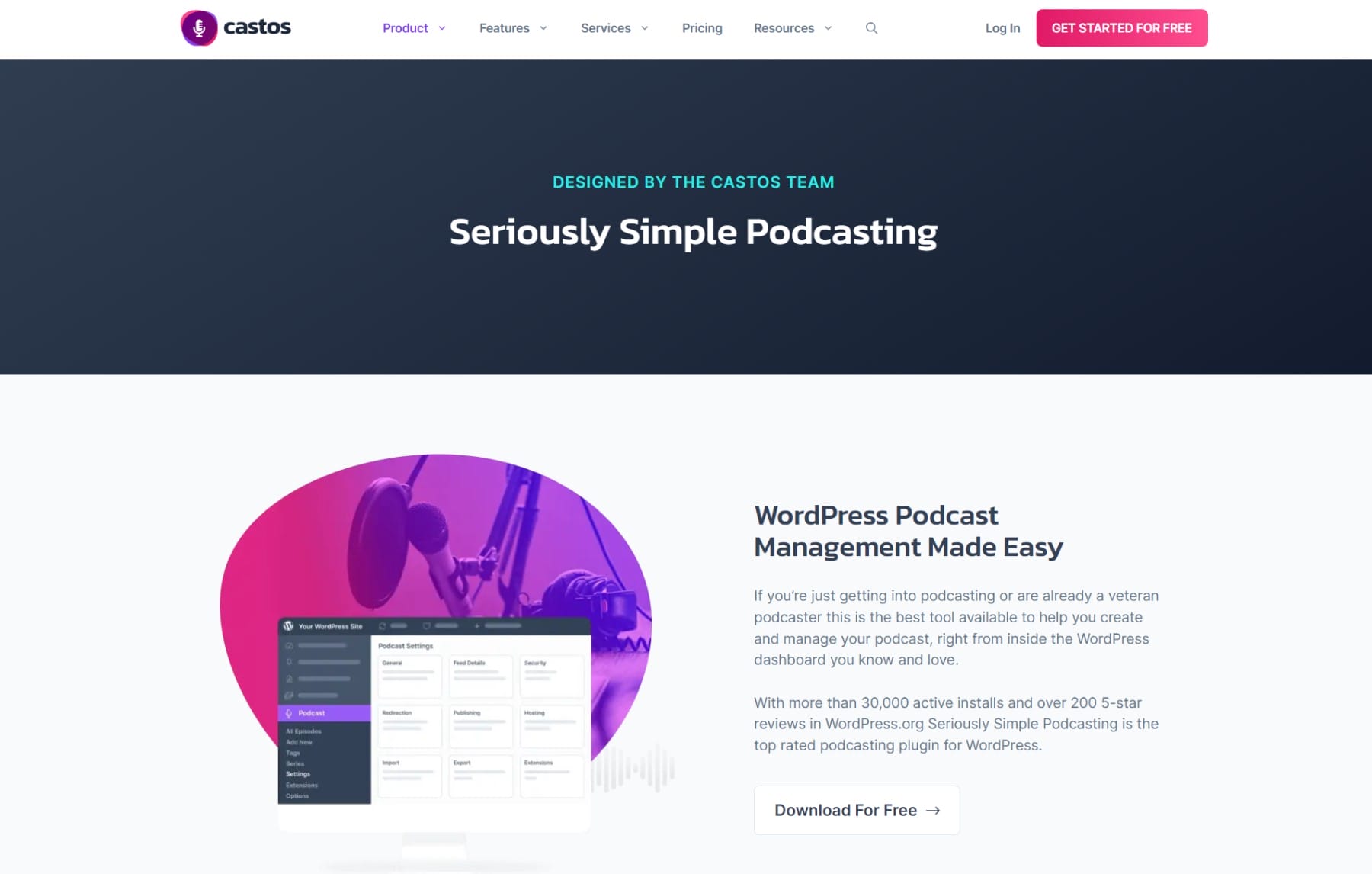 Podcasting vraiment simple par Castos