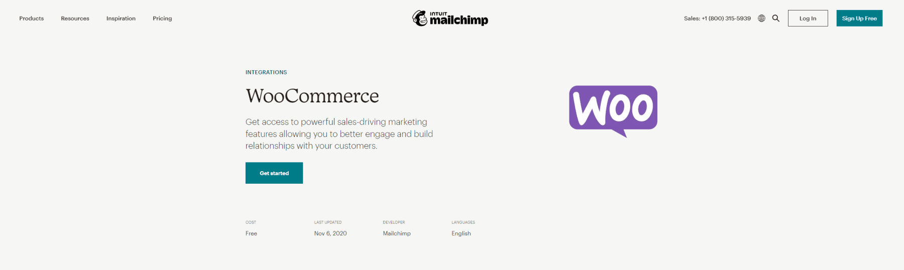 Plugin marketing Mailchimp WooCommerce