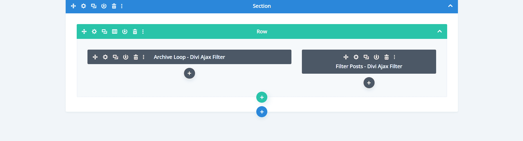 Construire un filtre de produit