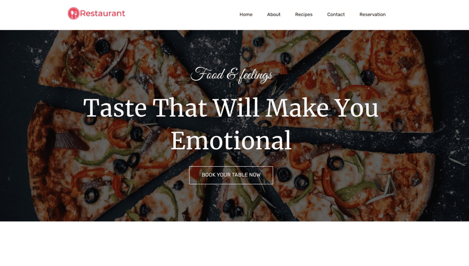 restaurant wordpress theme