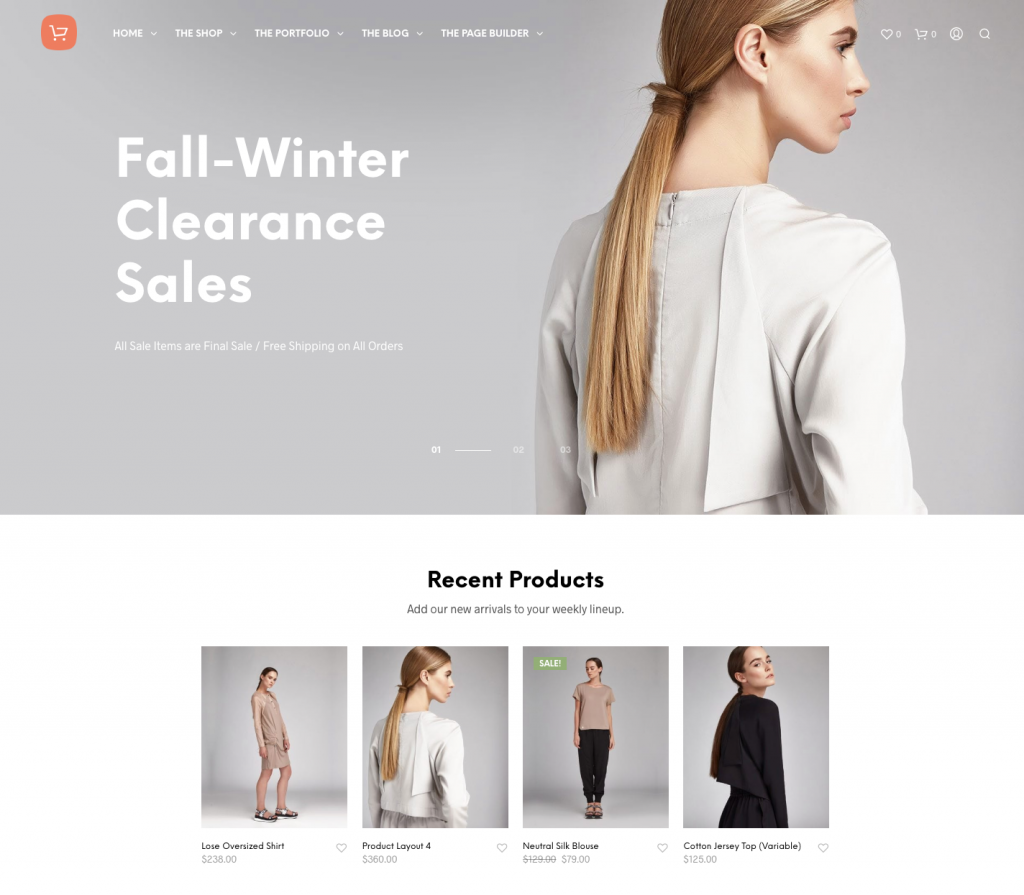  WordPress e-commerce themes