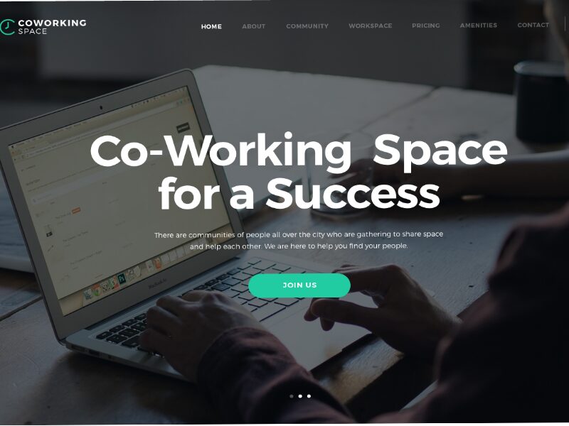 Coworking WordPress Theme