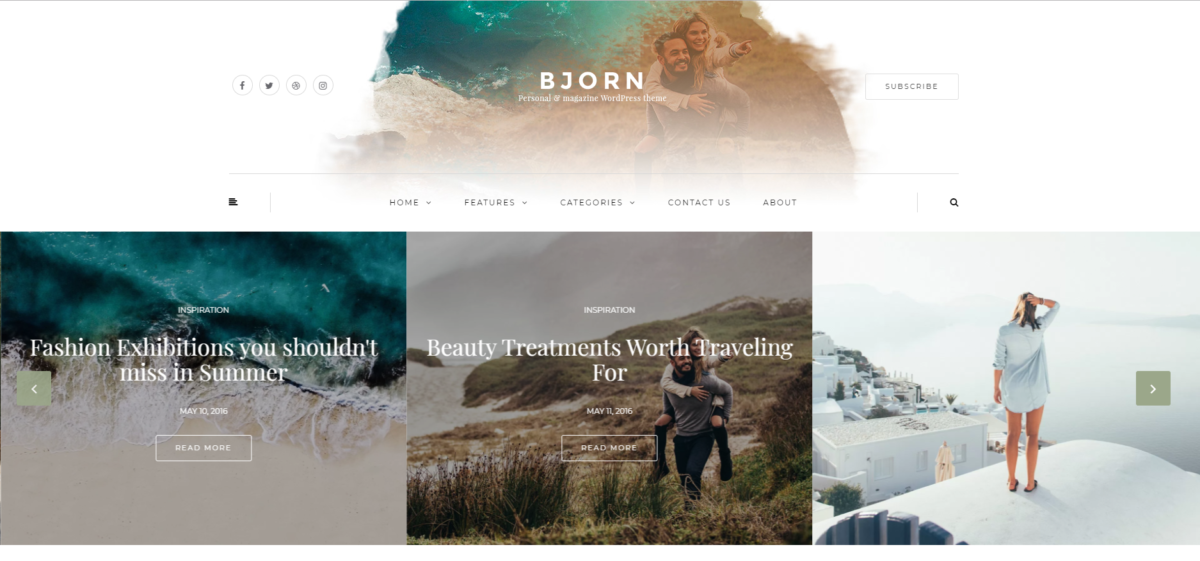 best personal blog wordpress themes