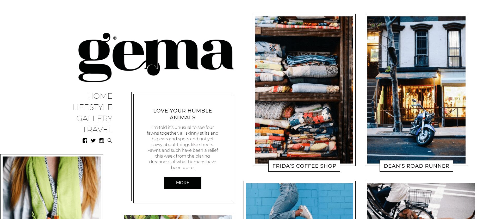 Gema WordPress Theme