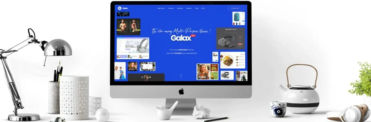 galax wordpress portfolio theme