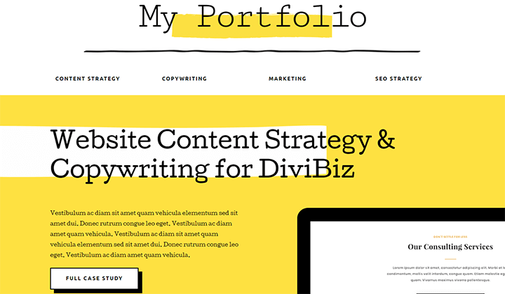 WordPress themes for portfolio