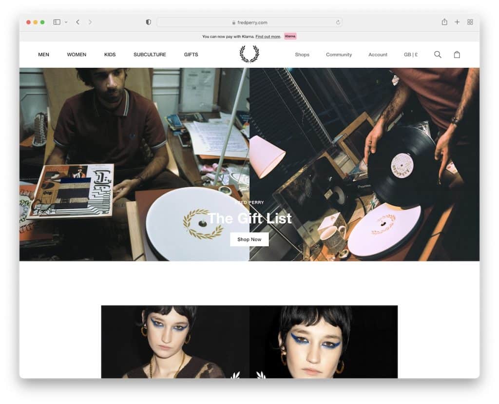 fred perry magento web sitesi