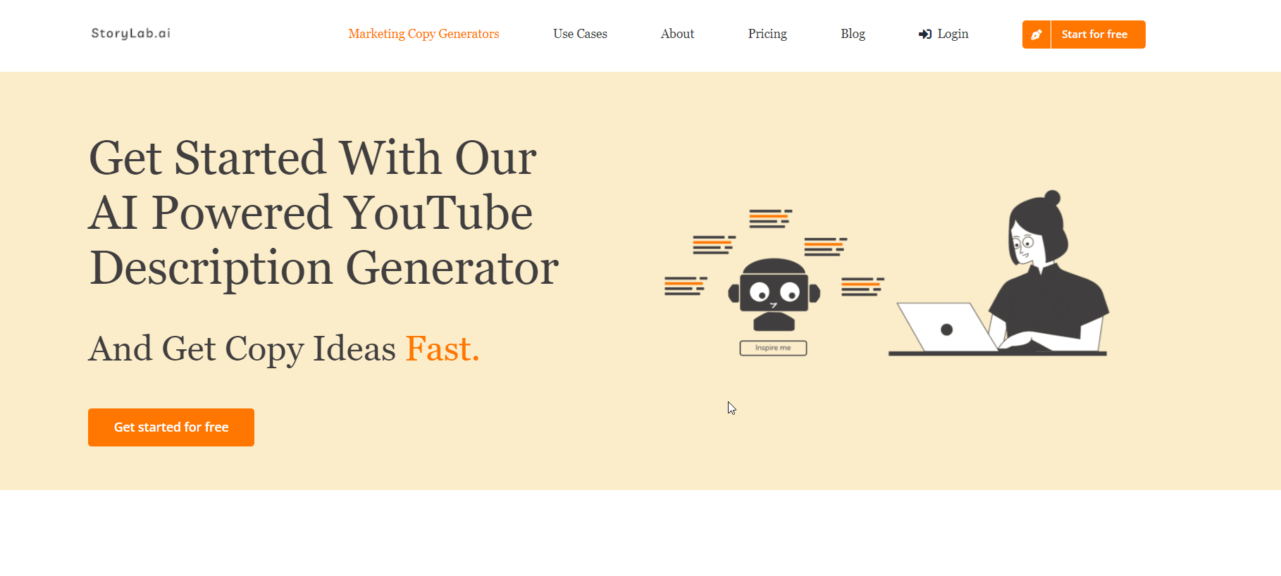 Storylab.AI- Generador de descripciones de videos de YouTube