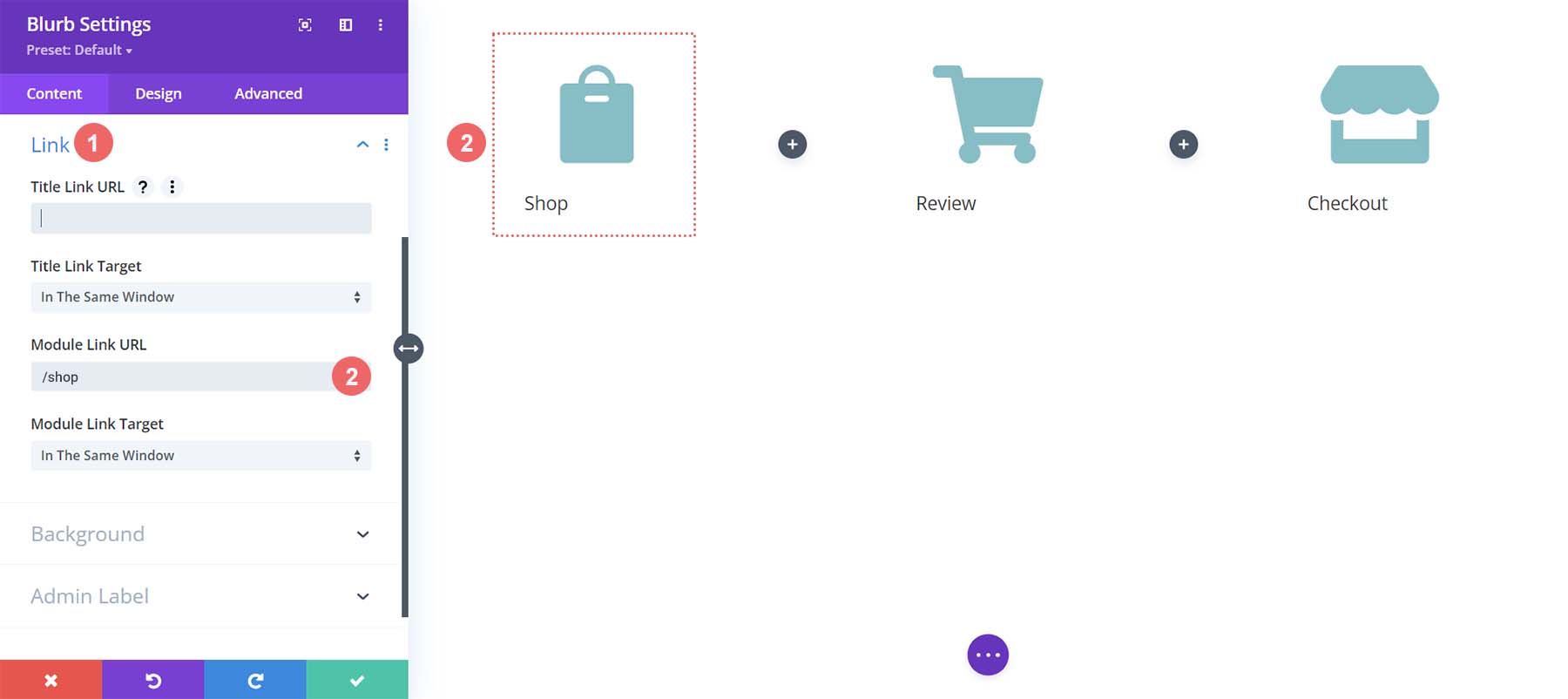 Agregar enlace /shop para enlazar con el enlace predeterminado de la página de WooCommerce Shop