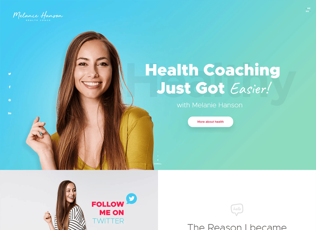 Blog Health Coach e tema WordPress para revista de estilo de vida